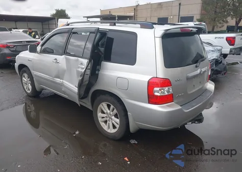 2006 Toyota Highlander Hybrid Limited V6 from USA, damaged, VIN JTEEW21A060021068